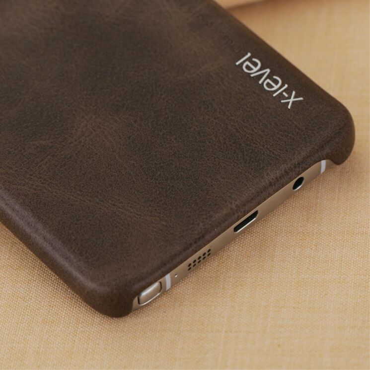 Защитный чехол X-LEVEL Vintage для Samsung Galaxy Note 5 (N920) - Brown: фото 6 из 6