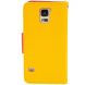 Чехол Mercury Cross Series для Samsung Galaxy S5 (G900) - Yellow (GS5-9606Y). Фото 5 из 6