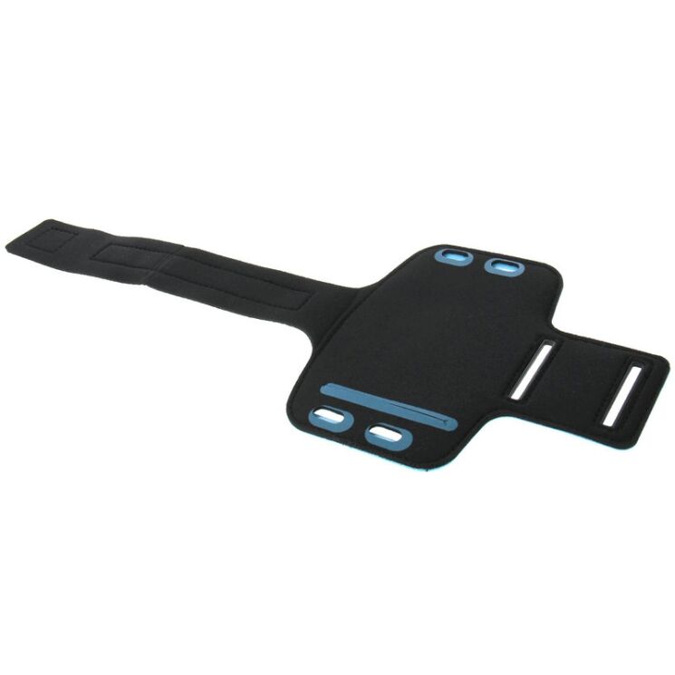 Чехол на руку HAWEEL Sport Armband для смартфонов шириной до 80 мм - Blue: фото 4 из 10