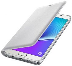 Чохол Flip Wallet для Samsung Galaxy Note 5 (N920) EF-WN920PBEGRU - White: фото 1 з 8