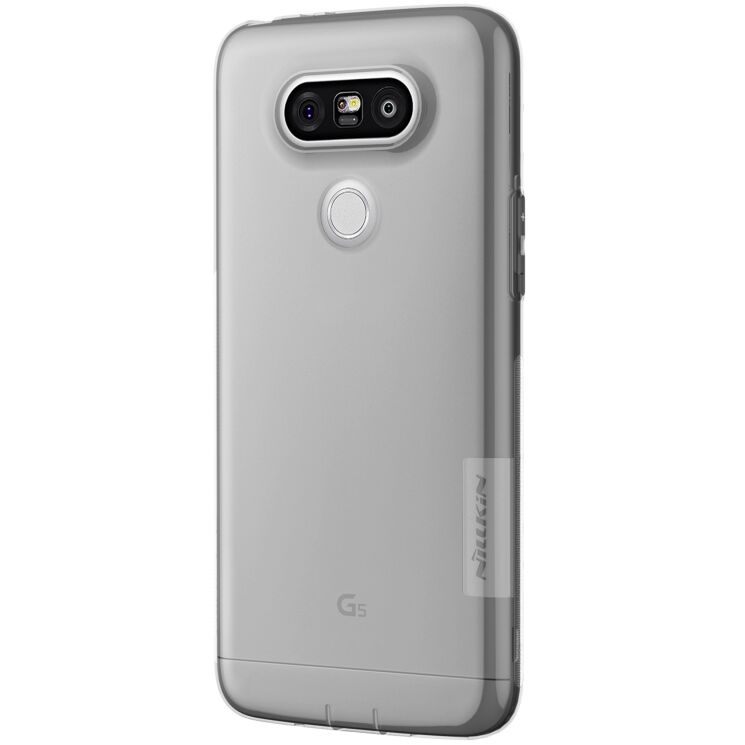 Силиконовый чехол NILLKIN Nature для LG G5 - Gray: фото 5 из 17