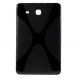 Силиконовая накладка Deexe X-Shaped для Samsung Galaxy Tab E 9.6 (T560/561) - Black (100203B). Фото 2 з 7
