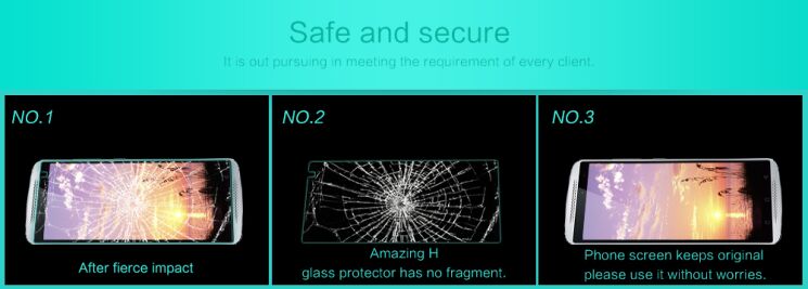 Защитное стекло NILLKIN Amazing H для Lenovo X3 Lite: фото 11 из 15
