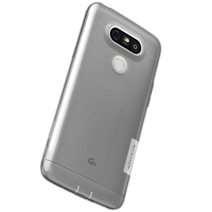 Силіконовий чохол NILLKIN Nature для LG G5 - Gray: фото 2 з 17