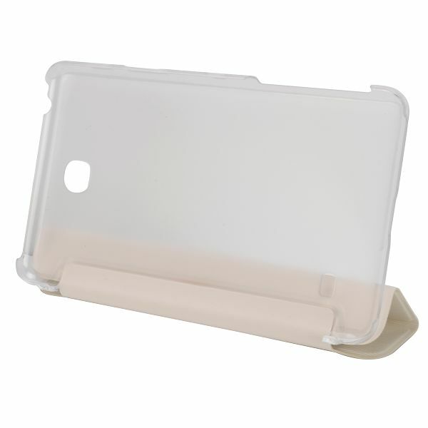 Чехол Deexe Toothpick Texture для Samsung Tab 4 7.0 (T230/231) - White: фото 4 из 6