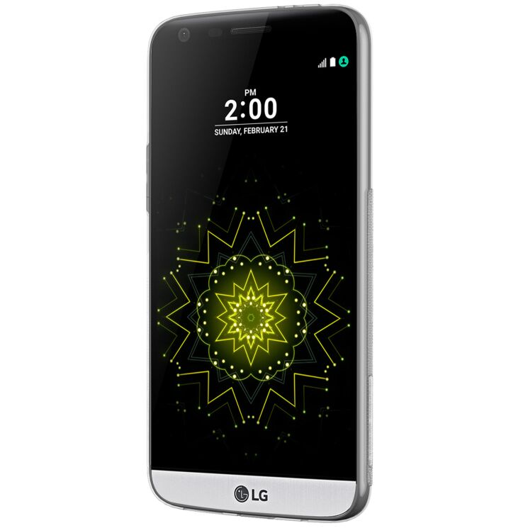 Силиконовый чехол NILLKIN Nature для LG G5 - Gray: фото 4 из 17