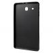 Силиконовая накладка Deexe X-Shaped для Samsung Galaxy Tab E 9.6 (T560/561) - Black (100203B). Фото 3 из 7