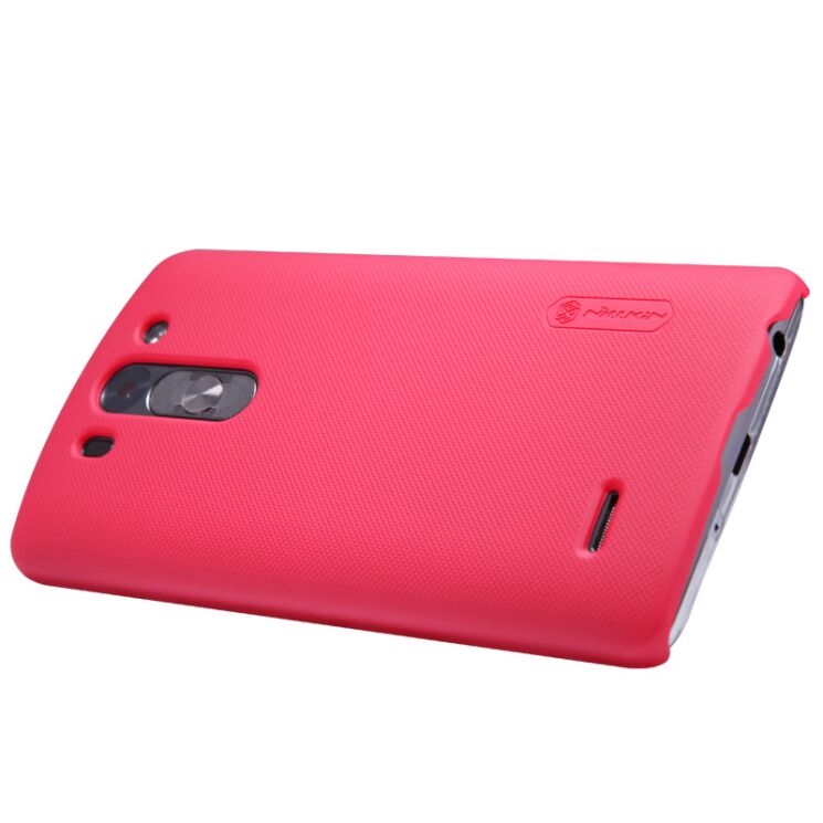 Пластиковая накладка Nillkin Frosted Shield для LG G3s (D724) - Red: фото 4 из 12