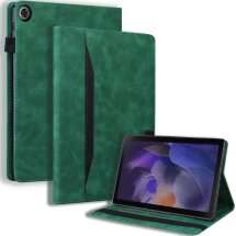 Чохол Deexe Business Style для Samsung Galaxy Tab A9 (X110/115) - Green: фото 1 з 8