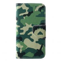 Чохол-книжка Deexe Color Wallet для Motorola Moto E5 Play - Camouflage Pattern: фото 1 з 5