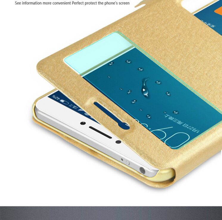 Чехол-книжка Deexe View Series для Xiaomi Mi Max - Blue: фото 6 из 12