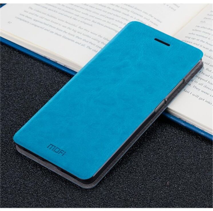 Чехол-книжка MOFI Rui Series для Xiaomi Mi5c - Blue: фото 2 из 11