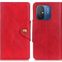 Чехол UniCase Vintage Wallet для Xiaomi Redmi 12C / 11A - Red: фото 1 из 8