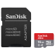 Картка пам'яті MicroSDHC SanDisk 16GB 10 class UHS-I + адаптер: фото 1 з 2