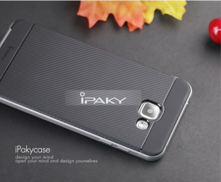 Накладка IPAKY Hybrid Cover для Samsung Galaxy A5 (2016) - Gold: фото 3 з 5