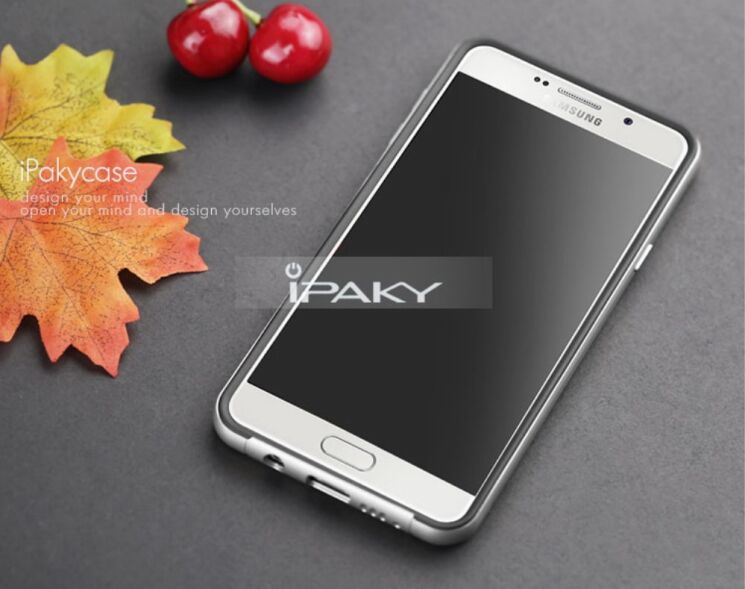 Накладка IPAKY Hybrid Cover для Samsung Galaxy A5 (2016) - Silver: фото 5 з 6