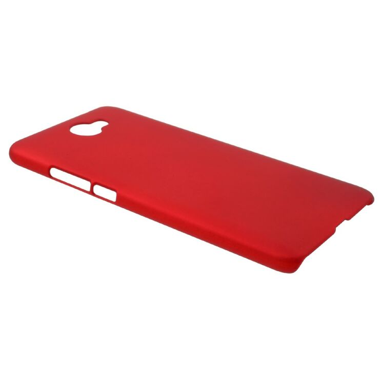 Пластиковый чехол Deexe Hard Shell для Huawei Y7 - Red: фото 2 из 3
