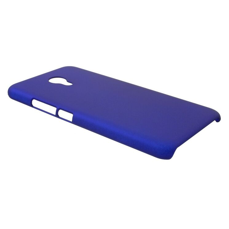 Пластиковый чехол Deexe Hard Shell для Meizu M5 - Dark Blue: фото 2 из 3