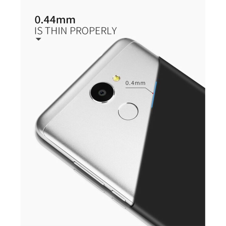 Пластиковый чехол X-LEVEL Slim для Huawei Y7 - Gold: фото 5 из 13