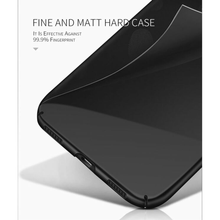 Пластиковий чохол X-LEVEL Slim для Huawei Y7 - Black: фото 7 з 13