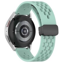 Ремінець Deexe Astra Strap для годинників з шириною кріплення 22мм - Teal Green: фото 1 з 11