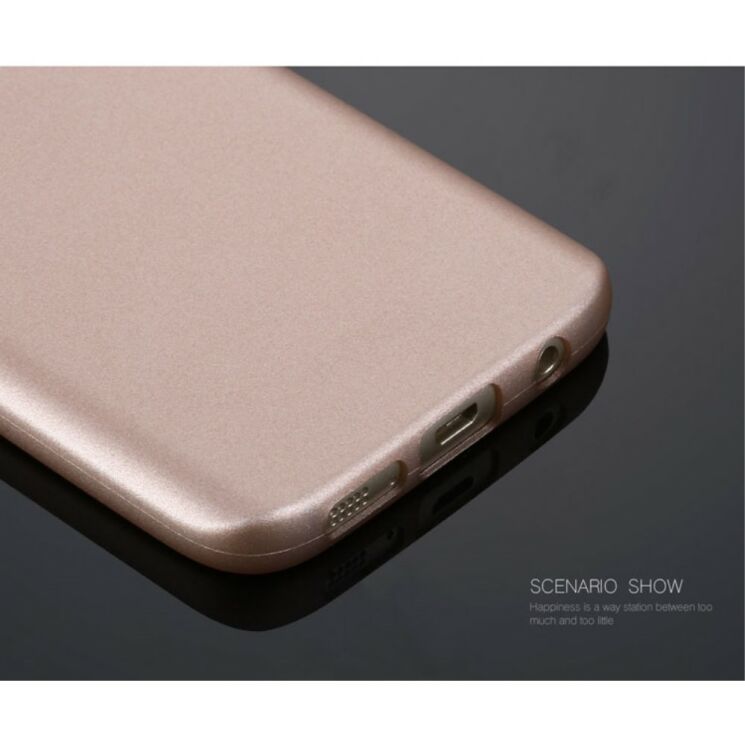 Силіконовий чохол X-LEVEL Mattу для Samsung Galaxy S7 (G930) - Gold: фото 7 з 15