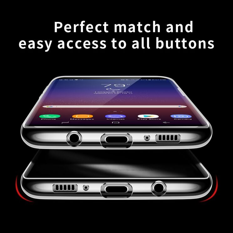 Силіконовий (TPU) чохол Deexe Glossy Cover для Samsung Galaxy S8 Plus (G955): фото 4 з 4