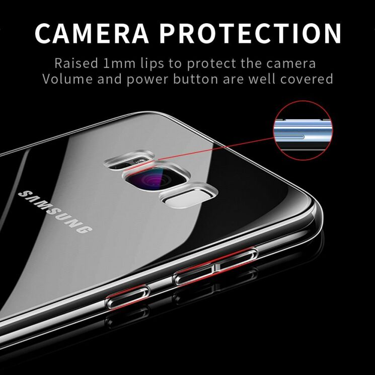 Силиконовый (TPU) чехол Deexe Glossy Cover для Samsung Galaxy S8 Plus (G955): фото 3 из 4