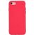 Силиконовый (TPU) чехол Deexe Matte Case для Apple iPhone SE 2 / 3 (2020 / 2022) / iPhone 8 / iPhone 7 - Red: фото 1 из 5