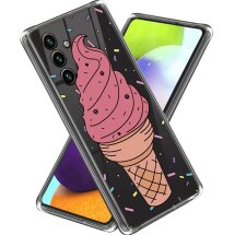 Силиконовый (TPU) чехол Deexe Pretty Glossy для Samsung Galaxy M14 (M146) - Ice Cream: фото 1 из 3