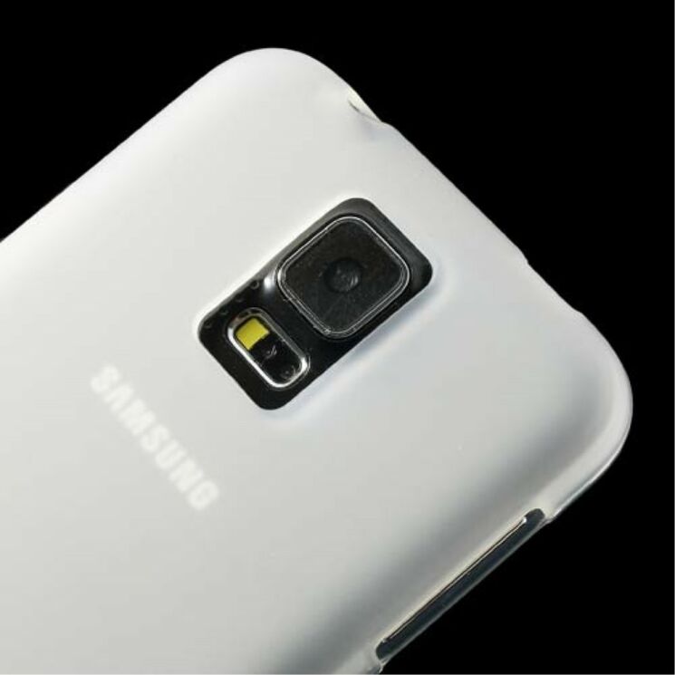 Силиконовый (TPU) чехол Deexe Soft Case для Samsung Galaxy S5 - White: фото 3 из 5