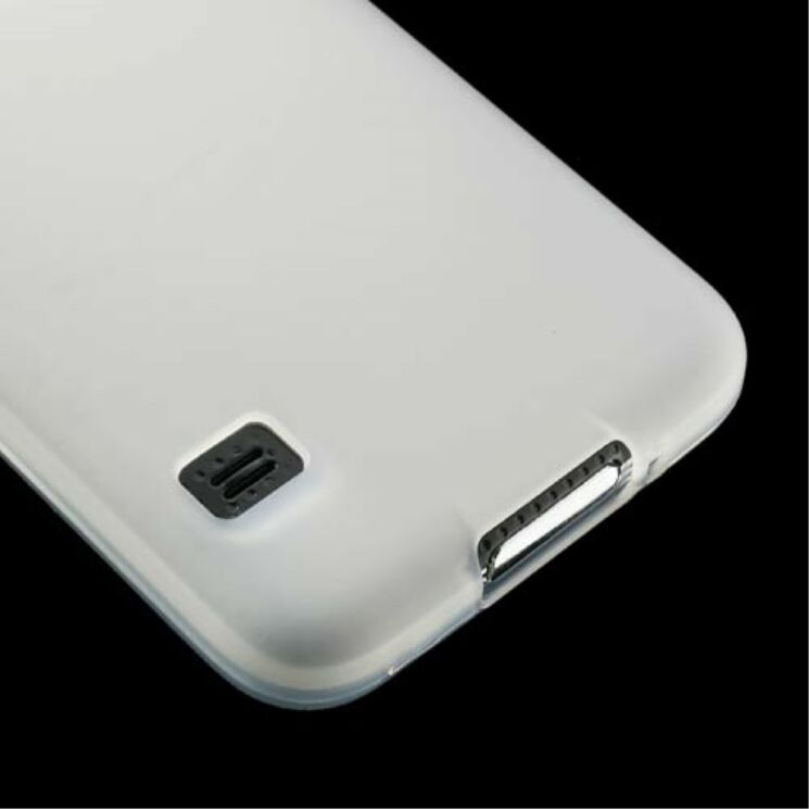 Силиконовый (TPU) чехол Deexe Soft Case для Samsung Galaxy S5 - White: фото 4 из 5