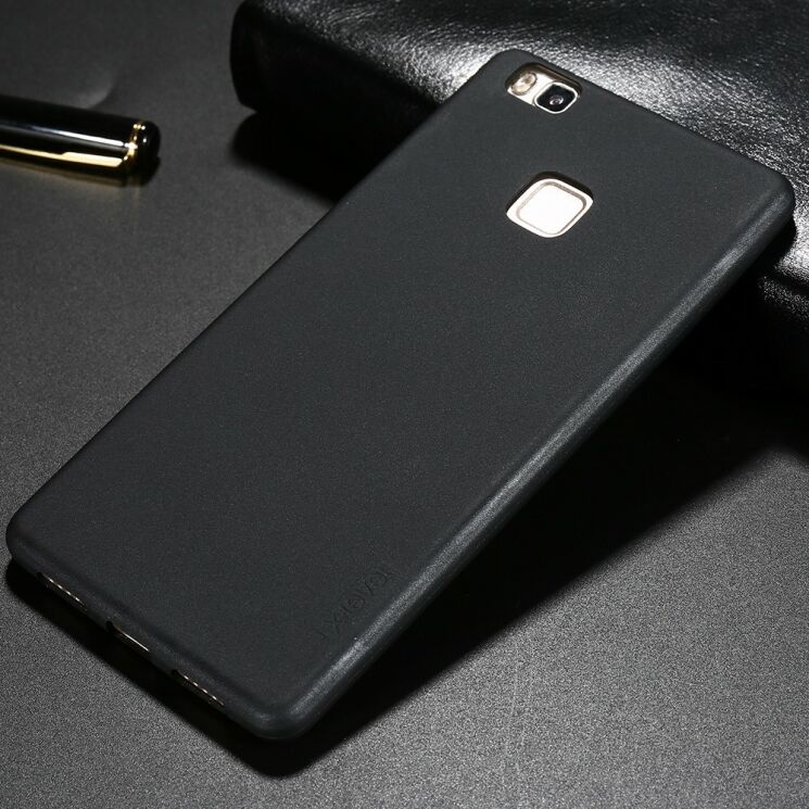Силиконовый (TPU) чехол X-LEVEL Matte для Huawei P9 Lite - Black: фото 2 из 14