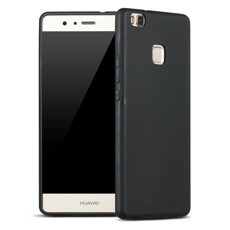 Силіконовий (TPU) чохол X-LEVEL Matte для Huawei P9 Lite - Black: фото 1 з 14