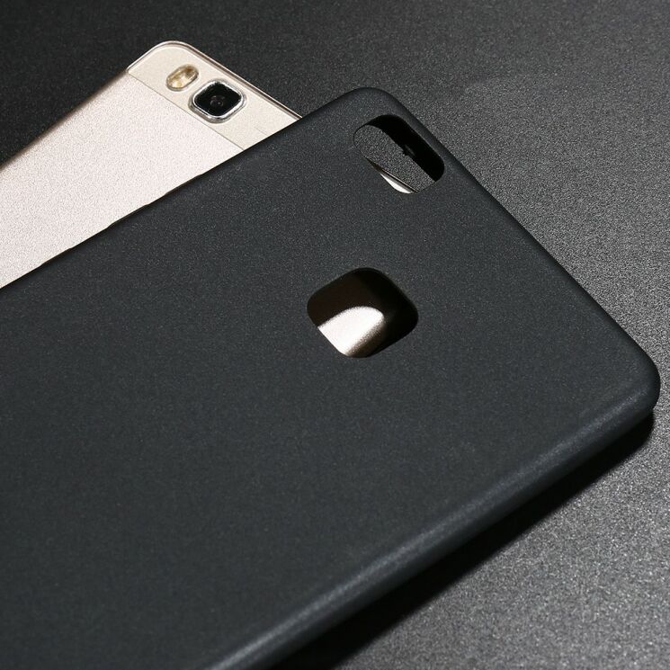 Силиконовый (TPU) чехол X-LEVEL Matte для Huawei P9 Lite - Black: фото 3 из 14