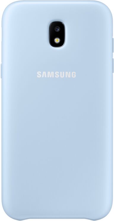 Захисний чохол Dual Layer Cover для Samsung Galaxy J3 2017 (J330) EF-PJ330CBEGRU - Blue: фото 1 з 3