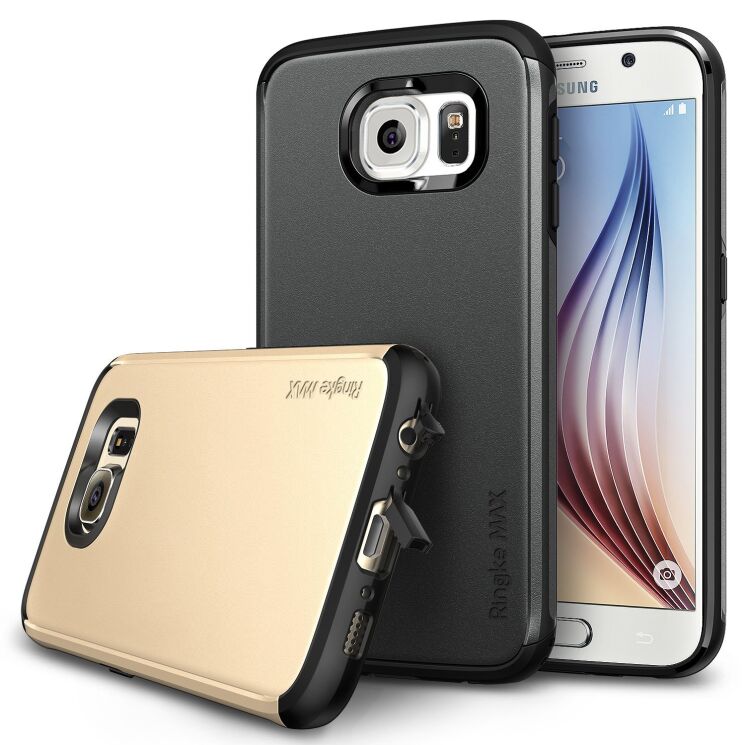 Защитный чехол Ringke MAX для Samsung Galaxy S6 (G920) - Black: фото 2 из 8