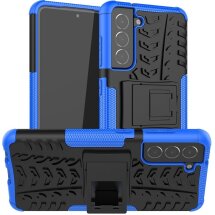 Защитный чехол UniCase Hybrid X для Samsung Galaxy S21 FE (G990) - Blue: фото 1 из 16