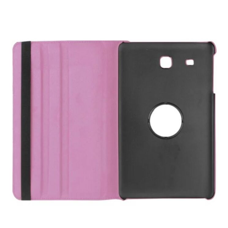Вращающийся чехол Deexe Rotation для Samsung Galaxy Tab E 9.6 (T560/561) - Pink: фото 8 из 9