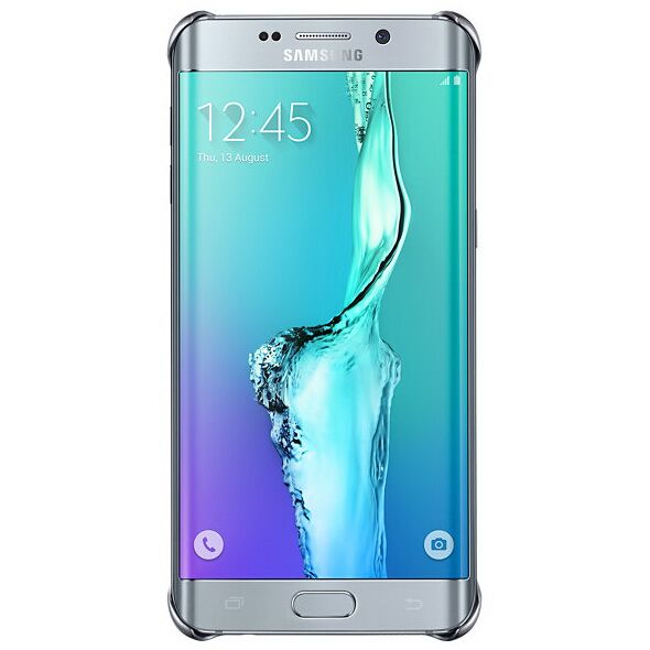 Чохол Clear Cover для Samsung Galaxy S6 edge+ EF-QG928CBEGRU - Silver: фото 3 з 5