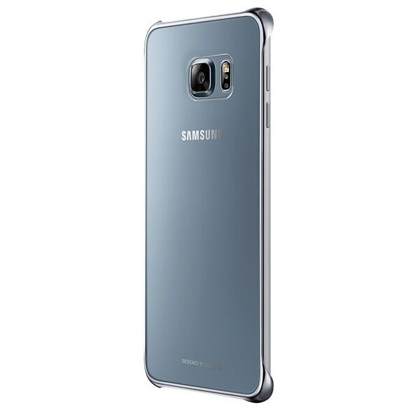 Чохол Clear Cover для Samsung Galaxy S6 edge+ EF-QG928CBEGRU - Silver: фото 2 з 5