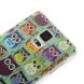 Силиконовая накладка Deexe Owl Pattern для Samsung Galaxy Note 4 - Owls House (GN4-4417D). Фото 3 з 6