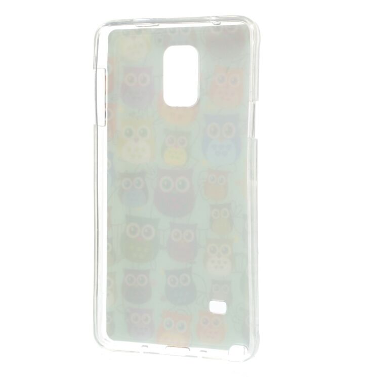 Силиконовая накладка Deexe Owl Pattern для Samsung Galaxy Note 4 - Owls House: фото 5 из 6