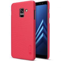 Пластиковый чехол NILLKIN Frosted Shield для Samsung Galaxy A8 + 2018 (A730) - Red: фото 1 из 13