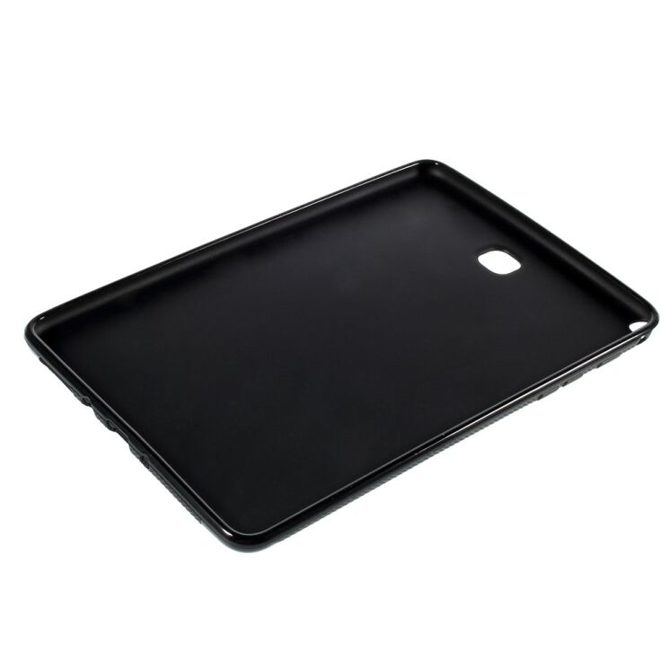 Силиконовая накладка Deexe X-Shaped для Samsung Galaxy Tab A 8.0 (T350/351) - Black: фото 3 из 6