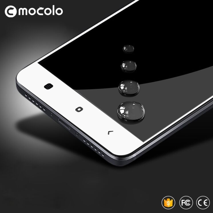 Захисне скло MOCOLO 3D Silk Print для Xiaomi Redmi Note 4 - Gold: фото 3 з 6