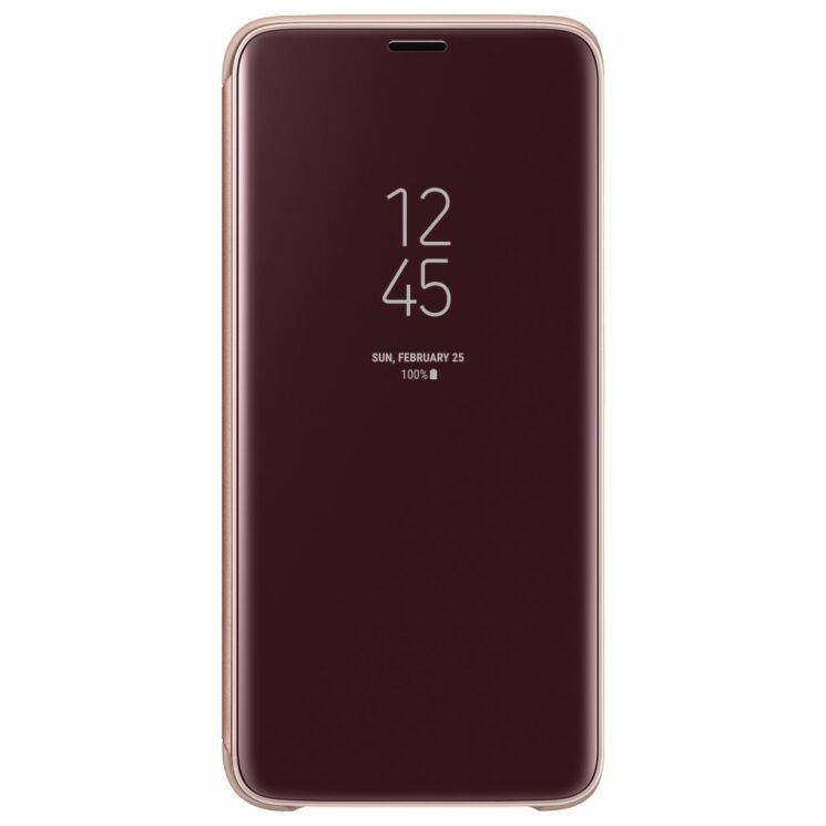 Чехол Clear View Standing Cover для Samsung Galaxy S9 (G960) EF-ZG960CFEGRU - Gold: фото 2 из 5