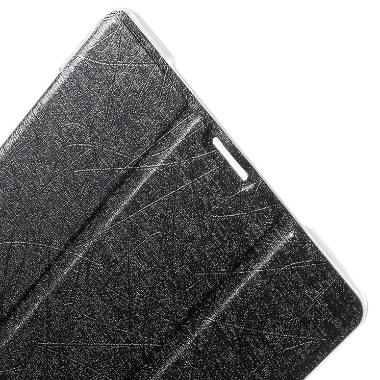 Чехол Deexe Silk Texture для Lenovo Tab 2 A8-50F - Black: фото 6 из 9