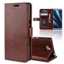Чохол-книжка Deexe Wallet Style для Sony Xperia 10 - Brown: фото 1 з 6