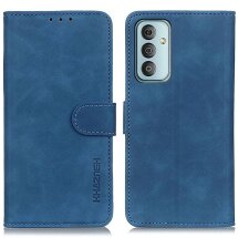 Чохол-книжка KHAZNEH Retro Wallet для Samsung Galaxy M13 (M135) - Blue: фото 1 з 12